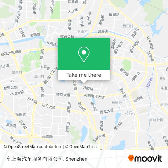 车上海汽车服务有限公司 map
