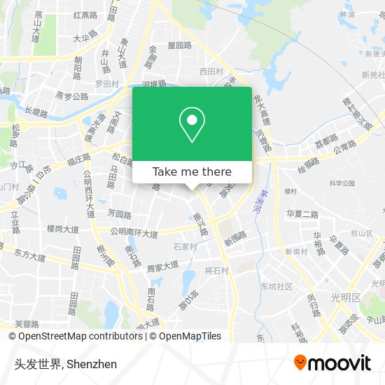 头发世界 map