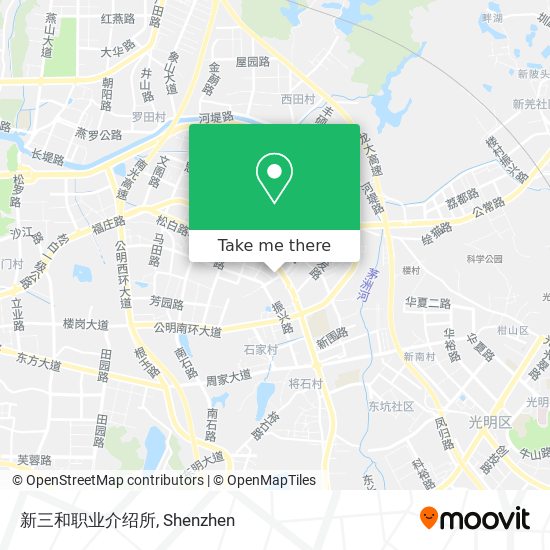 新三和职业介绍所 map