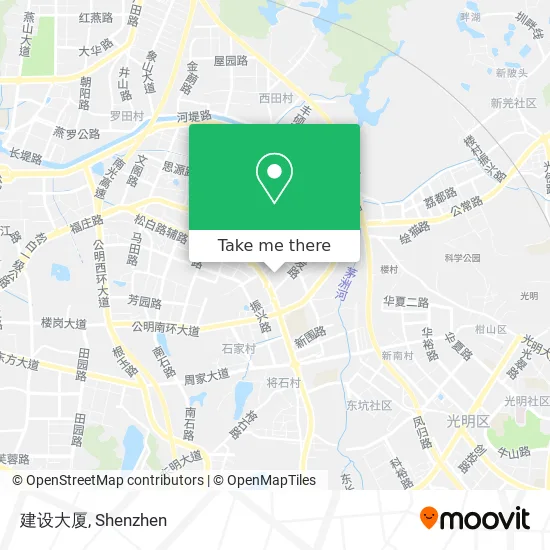 建设大厦 map