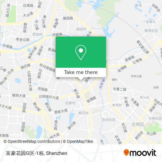 富豪花园G区-1栋 map