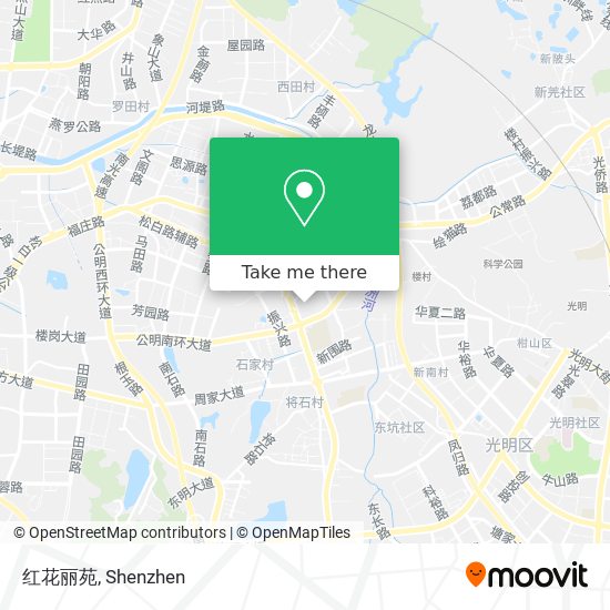 红花丽苑 map