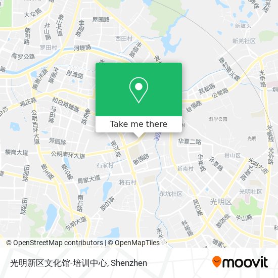 光明新区文化馆-培训中心 map