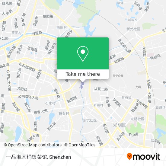 一品湘木桶饭菜馆 map