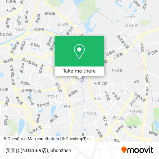 美宜佳(NO.8669店) map
