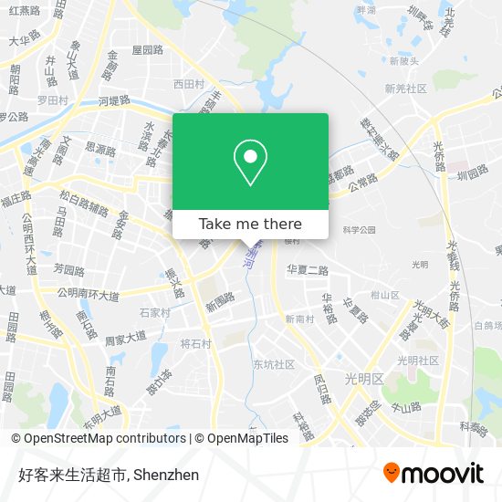 好客来生活超市 map