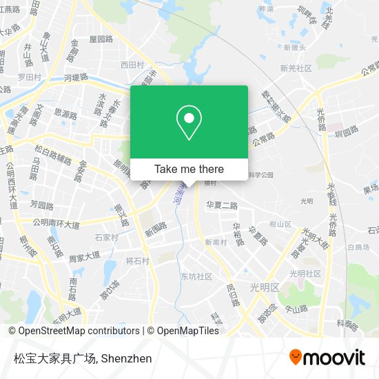 松宝大家具广场 map