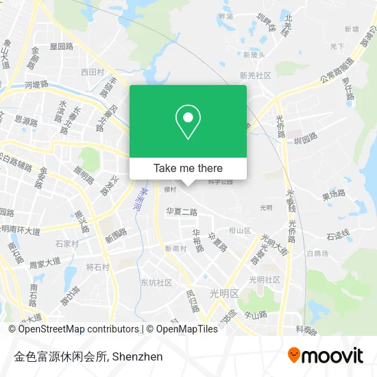金色富源休闲会所 map