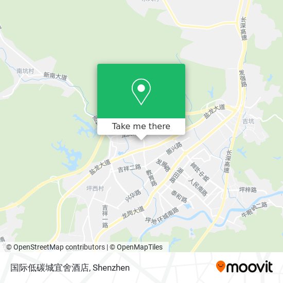 国际低碳城宜舍酒店 map