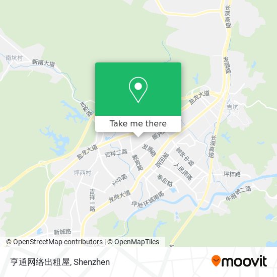 亨通网络出租屋 map