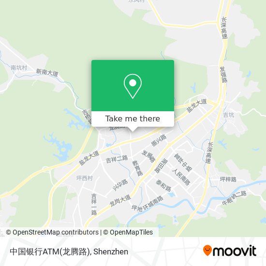 中国银行ATM(龙腾路) map