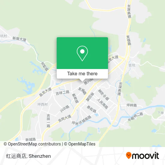红运商店 map