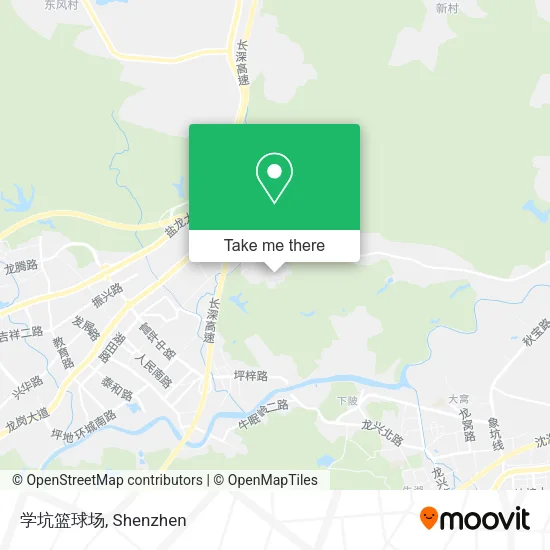 学坑篮球场 map