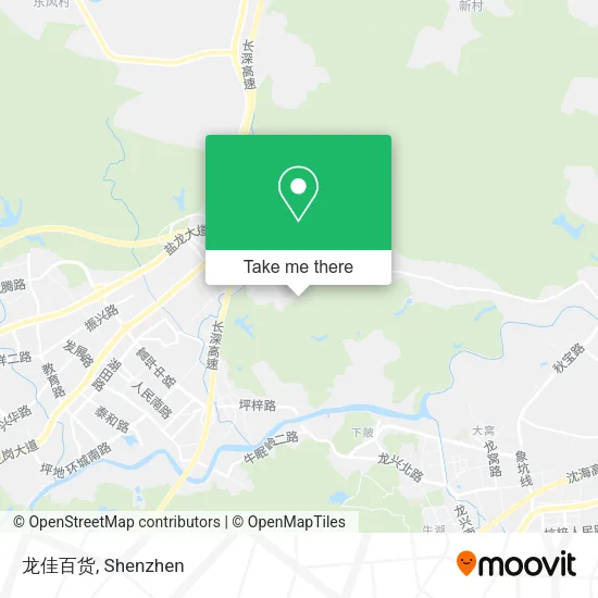 龙佳百货 map