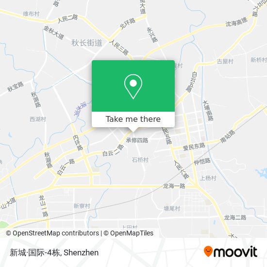 新城·国际-4栋 map