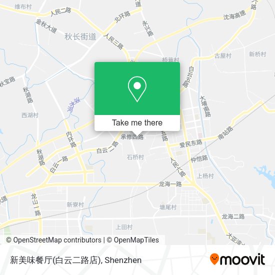 新美味餐厅(白云二路店) map
