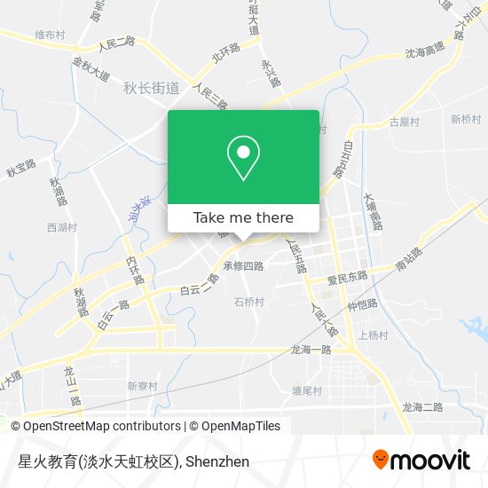 星火教育(淡水天虹校区) map