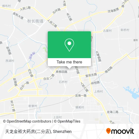 天龙金裕大药房(二分店) map