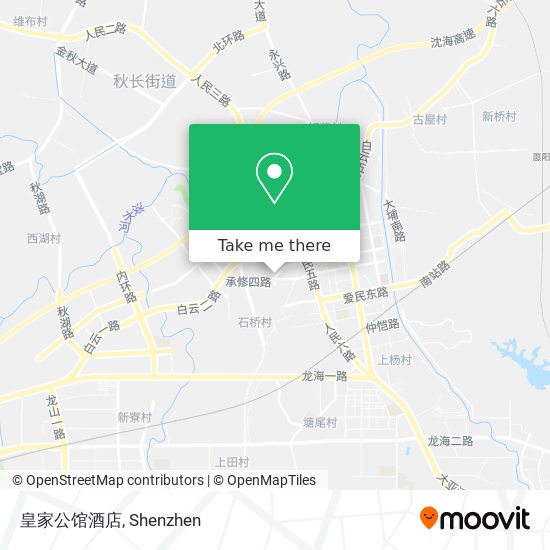 皇家公馆酒店 map