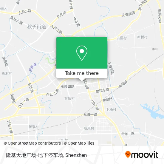 隆基天地广场-地下停车场 map