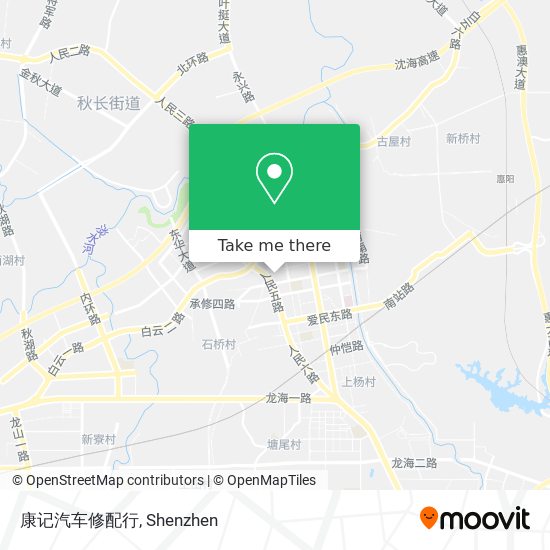 康记汽车修配行 map