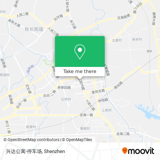 兴达公寓-停车场 map