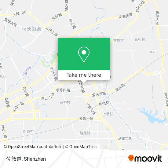 佐敦道 map