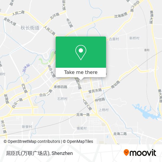 屈臣氏(万联广场店) map