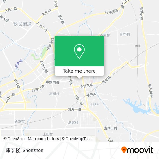 康泰楼 map
