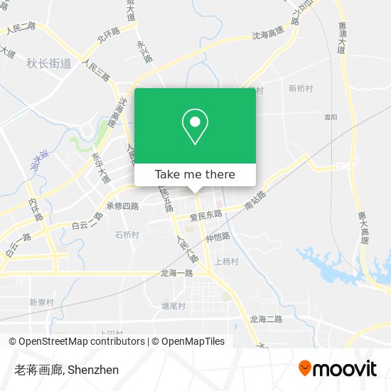老蒋画廊 map