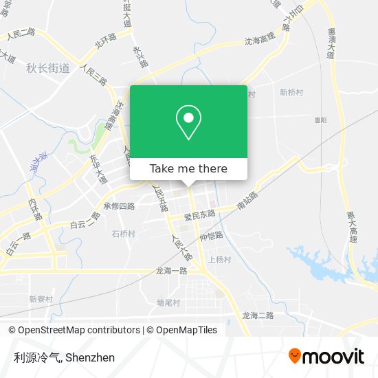 利源冷气 map