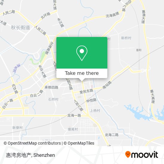 惠湾房地产 map