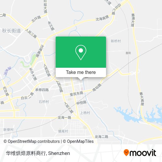 华维烘焙原料商行 map