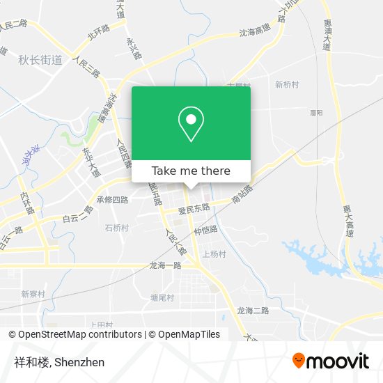 祥和楼 map