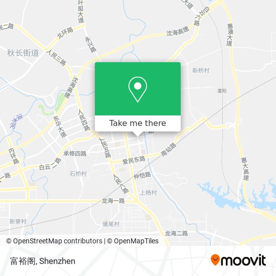 富裕阁 map