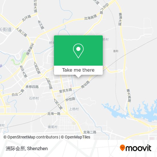 洲际会所 map