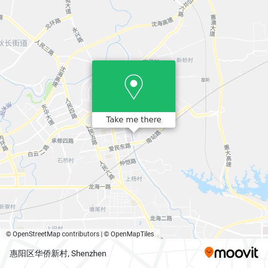 惠阳区华侨新村 map