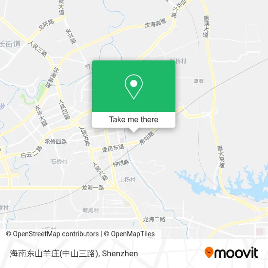 海南东山羊庄(中山三路) map