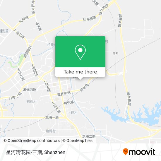 星河湾花园-三期 map