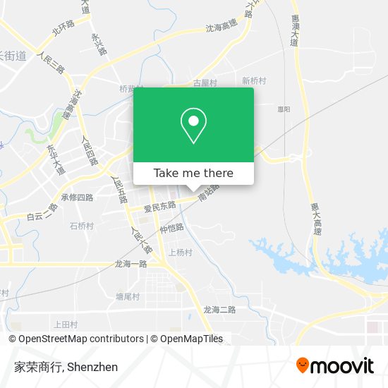 家荣商行 map