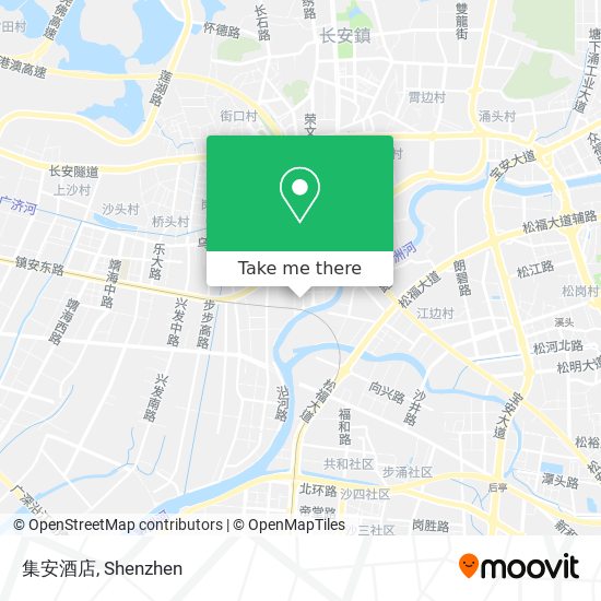 集安酒店 map