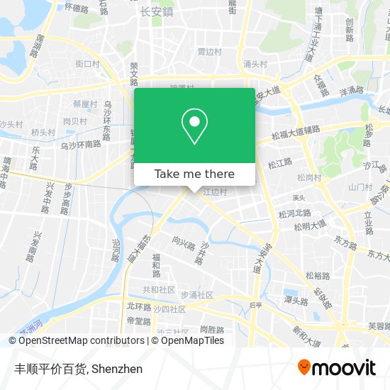 丰顺平价百货 map