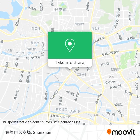 辉煌自选商场 map