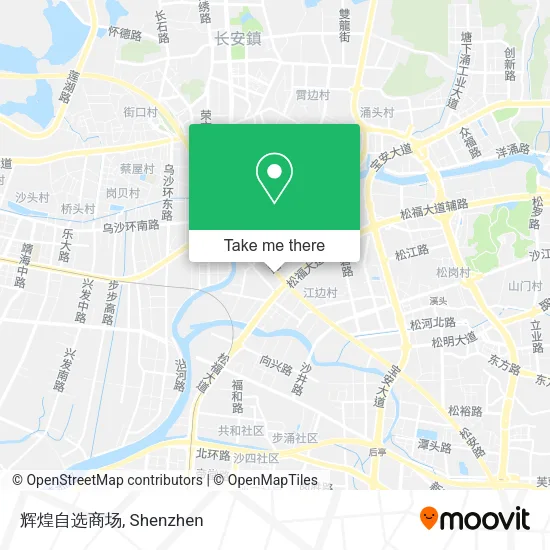 辉煌自选商场 map