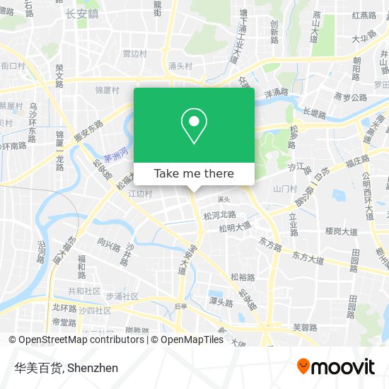 华美百货 map