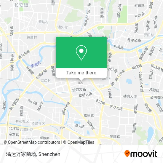 鸿运万家商场 map