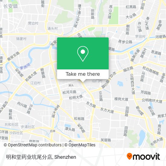 明和堂药业坑尾分店 map