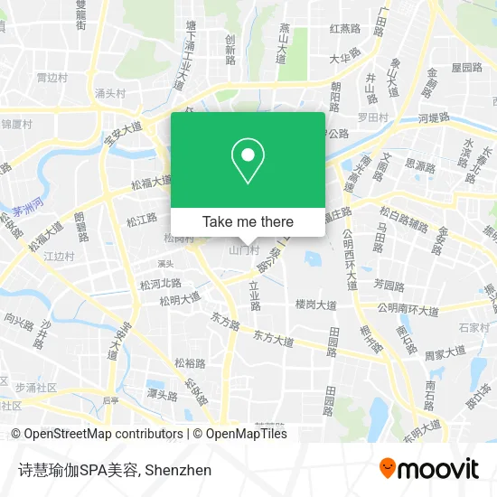 诗慧瑜伽SPA美容 map