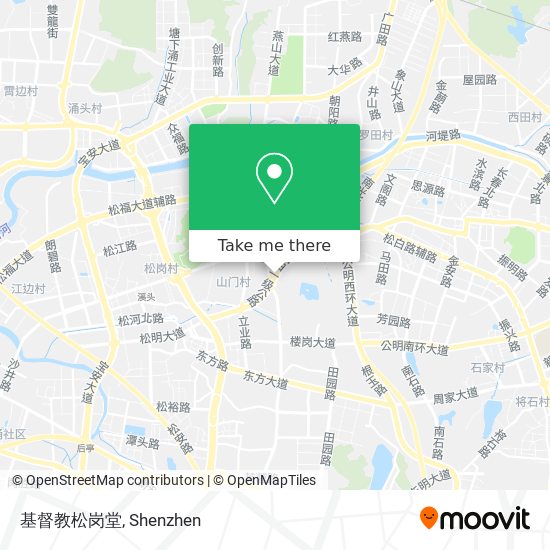 基督教松岗堂 map