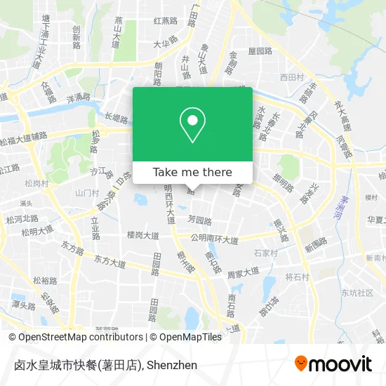 卤水皇城市快餐(薯田店) map